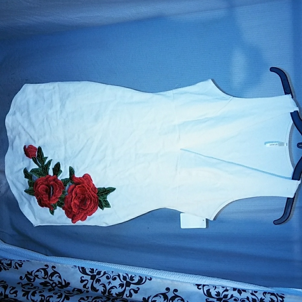 Glare ivory dress